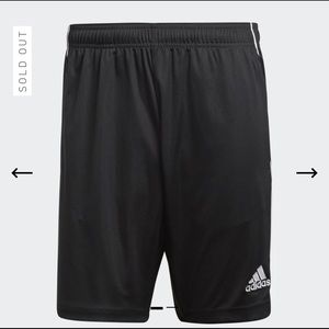 NWT Adidas Core18 Training Shorts boys